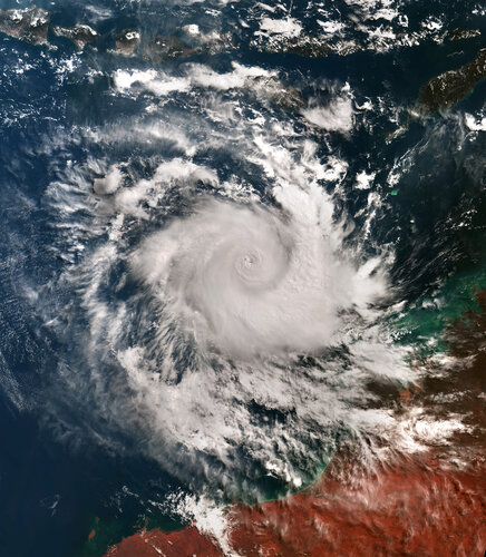 Earth from Space: Cyclone Errol Earth from Space: Cyclone Errol
